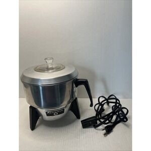Vintage Sears Kenmore 2 1/2 Quart Electric Corn Popper 6886 Tested Original Box